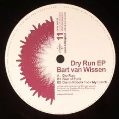 Bart Van Wissen - Bart Van Wissen - Dry Run EP - Extrema