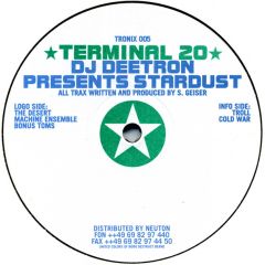 DJ Deetron Presents Stardust - DJ Deetron Presents Stardust - Terminal 20 - Tronix 5