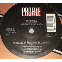 MRM - MRM - Walking In Memphis - Profile