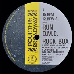 Run Dmc - Run Dmc - Rock Box - 4th & Broadway
