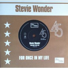 Stevie Wonder - Stevie Wonder - For Once In My Life - Motown Re-Press