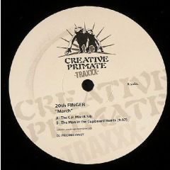 20th Finger - 20th Finger - March - Creative Primate Traxx