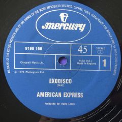 American Express - American Express - Exodisco / Kick Back - Mercury
