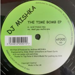 DJ Mishka - DJ Mishka - The Time Bomb EP - Ef-Adrine