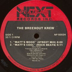 The Breekout Krew - The Breekout Krew - Matt's Mood - Next Plateau