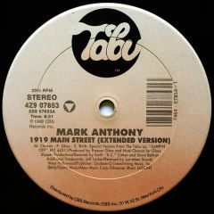 Mark Anthony - Mark Anthony - 1919 Main Street - Tabu