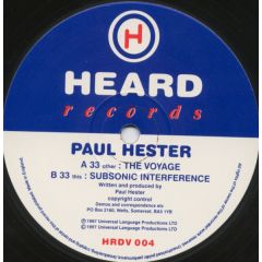 Paul Hester - Paul Hester - The Voyage - Heard 4