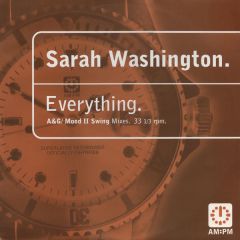 Sarah Washington - Sarah Washington - Everything - Am:Pm