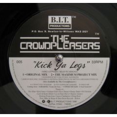 The Crowdpleasers - The Crowdpleasers - Kick Ya Legs - B.I.T Production
