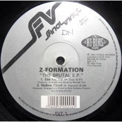Z Formation - Z Formation - Brutal EP - Final Vinyl