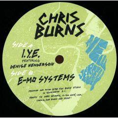 Chris Burns - Chris Burns - I.Y.E. / E-Mo Systems - New Jersey