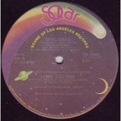Shalamar - Shalamar - I Owe You One - Solar