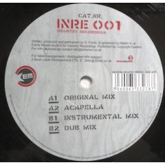 Gene Farris - Gene Farris - Take Me Back EP - Industry Recordings