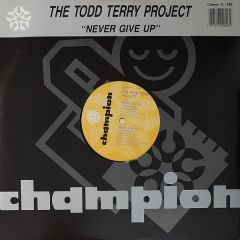 Todd Terry Project - Todd Terry Project - Never Give Up - Champion