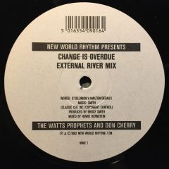 The Watts Prophets And Don Cherry - The Watts Prophets And Don Cherry - Change Is Overdue - New World Rhythm
