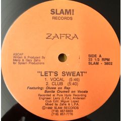 Zafra - Zafra - Let's Sweat - Slam