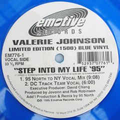 Valerie Johnson - Valerie Johnson - Step Into My Life 95 (Blue Vinyl) - Emotive
