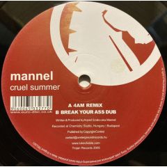 Mannel - Mannel - Cruel Summer - Trojan
