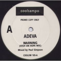 Adeva - Adeva - Warning - Cooltempo