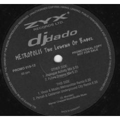 DJ Dado - DJ Dado - Metropolis (Remixes) - ZYX