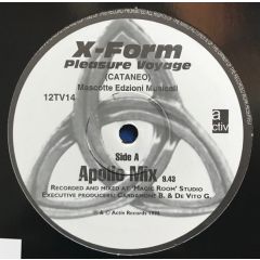X-Form - X-Form - Pleasure Voyage - Activ Records
