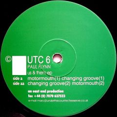 Paul Flynn - Paul Flynn - Us & Them EP - Under The Counter