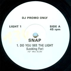 Snap - Snap - Do You See The Light (Looking For) - Logic records