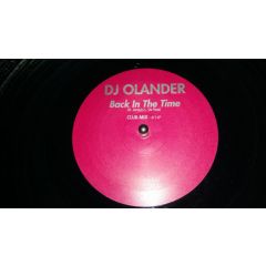 DJ Olander - DJ Olander - Back In The Time - White