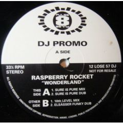 Raspberry Rocket - Raspberry Rocket - Wonderland - Pulse-8 Records