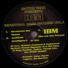 Industrial Bass Machine - Industrial Bass Machine - Industrial Bass Machine Vol. 1 - Battle Trax