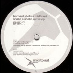 Bernard Shakes - Bernard Shakes - Snakes A Shake Remix EP - Miditonal 4