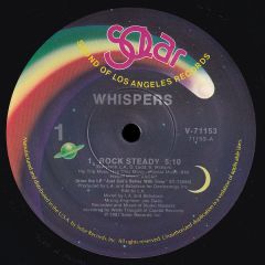 The Whispers - The Whispers - Rock Steady - Solar