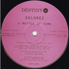 Delorez - Delorez - a Matter Of Time - Destiny