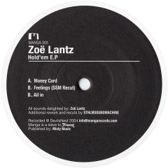 Zoe Lantz - Zoe Lantz - Hold Em EP - Manga