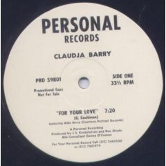 Claudja Barry - Claudja Barry - For Your Love - Personal