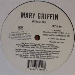 Mary Griffin - Mary Griffin - Without You - Curb