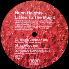 Neon Heights - Neon Heights - Listen To The Music (Remixes) - Shiva Music
