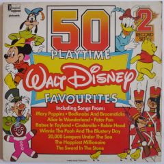 Various - Various - 50 Playtime Walt Disney Favourites  - Disneyland, Pickwick Records