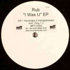 RUB - RUB - I Was U - MFF