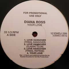 Diana Ross - Diana Ross - Your Love - EMI