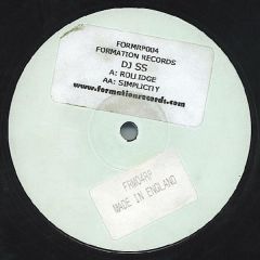 DJ Ss - DJ Ss - Rollidge - Formation