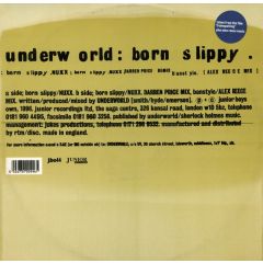 Underworld - Underworld - Born Slippy (Remix) - Junior Boys Own