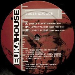 Didier Sinclair  - Didier Sinclair  - Loveley Flight - Eukahouse