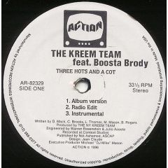 The Kreem Team - The Kreem Team - Three Hots & A Cot - Action Recordings
