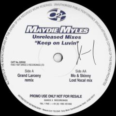 Maydie Myles - Maydie Myles - Keep On Luvin' (Unreleased Mixes) - D2R