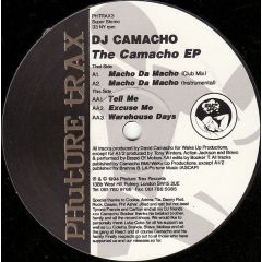 DJ Camacho - DJ Camacho - Camacho EP - Phuture Trax