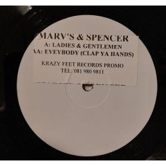 Marv's & Spencer - Marv's & Spencer - Ladies & Gentlemen / Everybody - Krazy Feet Records