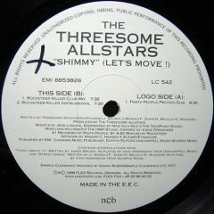 The Threesome Allstars - The Threesome Allstars - Shimmy (Let's Move) - Flex Records