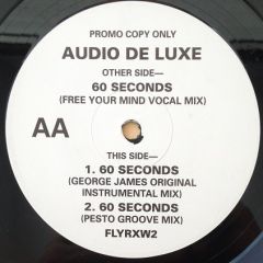 Audio Deluxe - Audio Deluxe - 60 Seconds - Chrysalis