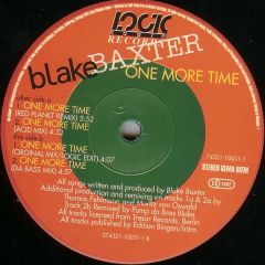 Blake Baxter - Blake Baxter - One More Time - Logic